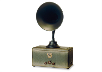 交流式真空管ラジオ「シャープダイン」