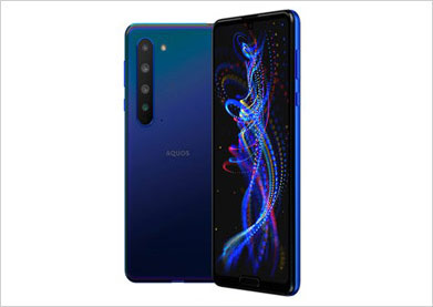 スマートフォン「AQUOS R5G」