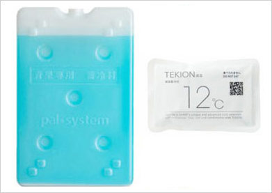 12℃「適温蓄冷材」