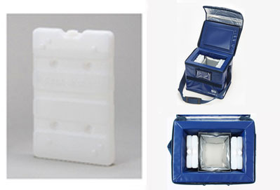 「3℃適温蓄冷材」